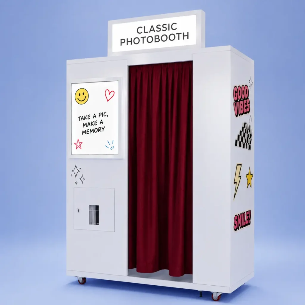 The SmileMore Classic with its curtain and topper (design render)